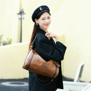 Genuine Disney Purses And Handbags Original Case Oil Wax Fabric Sweet Cool Wind Pillow Bag Women's Retro Large Capacity Shoulder - AliExpress Women's Handbags