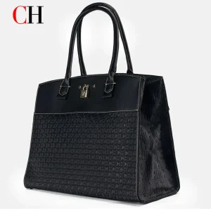CH Luxury Women's Large Capacity Handbag Exquisite Retro Embossed Crossbody Bag Collision Color Classic Retro Crossbody Bag - AliExpress Women's Handbags