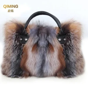 Real Fox Fur Bag Woman Big Bag Ladies Crossbody Bags Designer Luxury Handbags Women Handbag Shoulder Bag Fluffy Tote Bag Fuzzy - AliExpress Women's Handbags