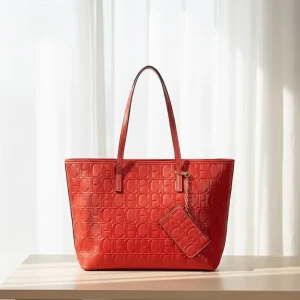 Women High Capacity Embossed Logo Tote Bag Detachable Card Holder Zipper Closure Business Vacation Shopping - AliExpress Women's Handbags