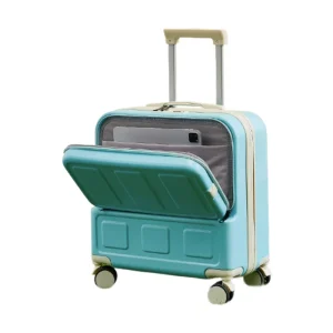 Front Opening Luggage Suitcase, 18in 20in Carry On Bags for Women, Lightweight Hard Shell Cabin Case with Password Lock, Cute - AliExpress Luggage