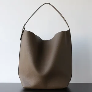 Niche Light Luxury Retro Full Cowhide Matte Tote Bag Lazy Wind Large Capacity Commuting Advanced Sense Bucket Bag Simple Leisure - AliExpress Women's Handbags
