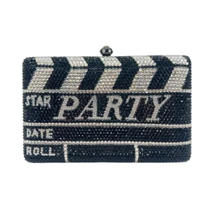 Black Shot Starter Crystal Bag Niche Banquet Full Of Diamonds Women's Handmade Diamond-encrusted Dinner Chain Small Square Bag - AliExpress Women's Handbags