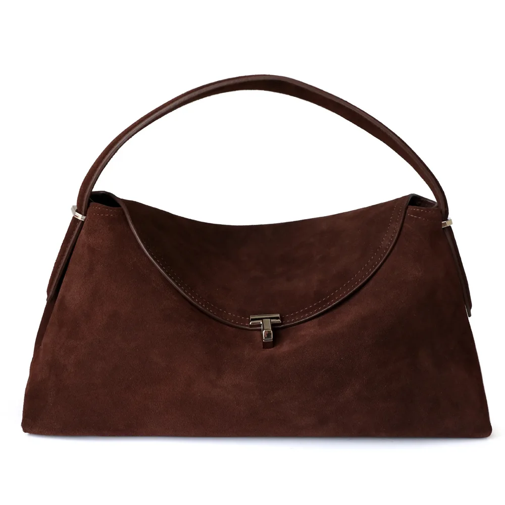 Women Winter 2026 New Matte Cowhide Shoulder Handbag Niche Retro Design Large Capacity Versatile Commuter Crossbody Bag - AliExpress Women's Handbags