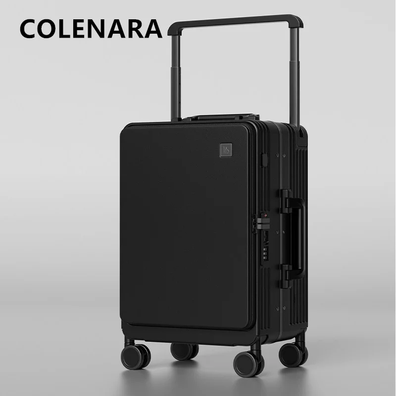 COLENARA Large Capacity Suitcase ABS+PC Boarding Box Student Trolley Case Women's Combination Box 20"24"26"28 Inch Luggage - AliExpress Luggage