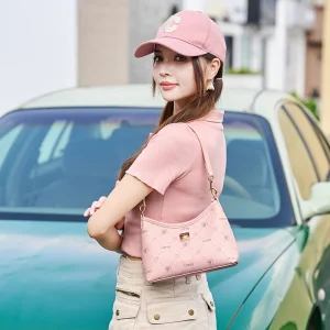 Genuine Disney Purses And Handbags Original Case Strawberry Bear Print Series Fashion Shoulder Bag Women's Youth Sweet Messenger - AliExpress Women's Handbags