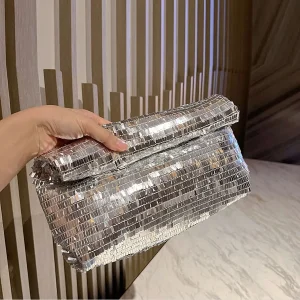 Shiny Sequin Envelope Clutch Bag Fashion Women Evening Handbag Party Ladies Formal Purse - AliExpress Women's Handbags