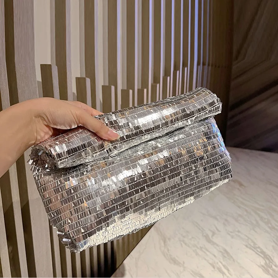 Shiny Sequin Envelope Clutch Bag Fashion Women Evening Handbag Party Ladies Formal Purse - AliExpress Women's Handbags