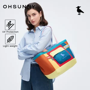 Ohsunny Colorful Handbag Random Color Partition Zipper Bag,Casual Vacation Shopping Valise Durable & Trendy - AliExpress Travel Bags