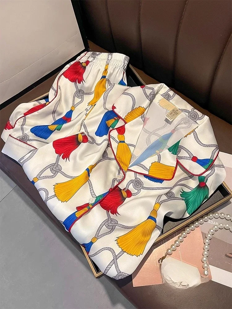 New 19 MM Heavy Weight 100% Silk Pajama Set Home Clothing Thin Edition - AliExpress Women's Sleep & Lounge