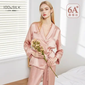 Robe Set Loungewear Sleepwear 100% Silk Two Piece Elegant Pants Loose Breathable Comfortable Homewear Summer Lightweight Soft - AliExpress Women's Sleep & Lounge
