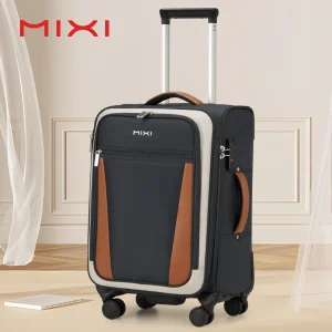 Mixi 20 Inch Men Business Travel Oxford Luggage Women Carry-On Suitcase Spinner Wheels Rolling Bag M8010 - AliExpress Luggage