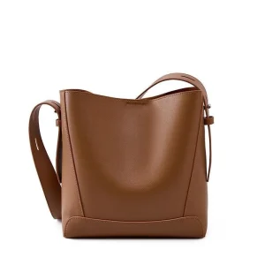 Crossbody Bags Women PU Plain Large Capacity Bucket Shaped  Messenger Bag - AliExpress Women's Handbags