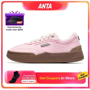 ANTA MOUNTAIN Women anti slip wear-resistant trendy versatile sports leisure cultural sports basketball board shoes - AliExpress Sneakers