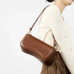 Genuine Leather Tofu Underarm Bag 2025 Summer New Design Soft Cowhide Leather Handbag Fashionable Women Vintage Handbag - AliExpress Women's Handbags