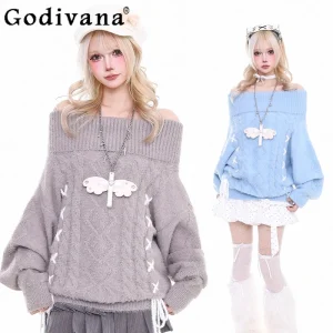 Retro High End Twist Sweater for Women New Autumn Winter Casual Versatile Pullovers Female Japanese Loose Mink Fur Sweater - AliExpress Sweaters&Jumpers