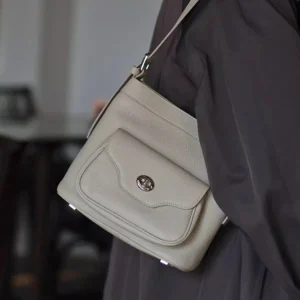 Black Fashion Genuine Leather Women Tote Bucket BagHandbag Simple Real Leather Lady Underarm Shoulder Crossbody Bag New - AliExpress Women's Handbags