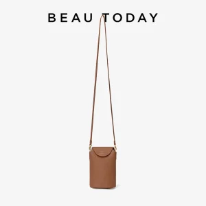 BEAUTODAY Minin Shoulder Bags Women Genuine Cow Leather Phone Bags  Ladies Crossbody Bags Handmade 61033 - AliExpress Women's Handbags