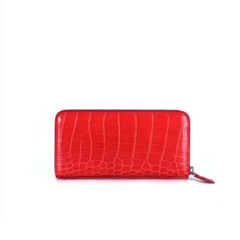 moben crocodile leather women wallet female fashion female bag long women clutch bags female bag - AliExpress Women's Handbags