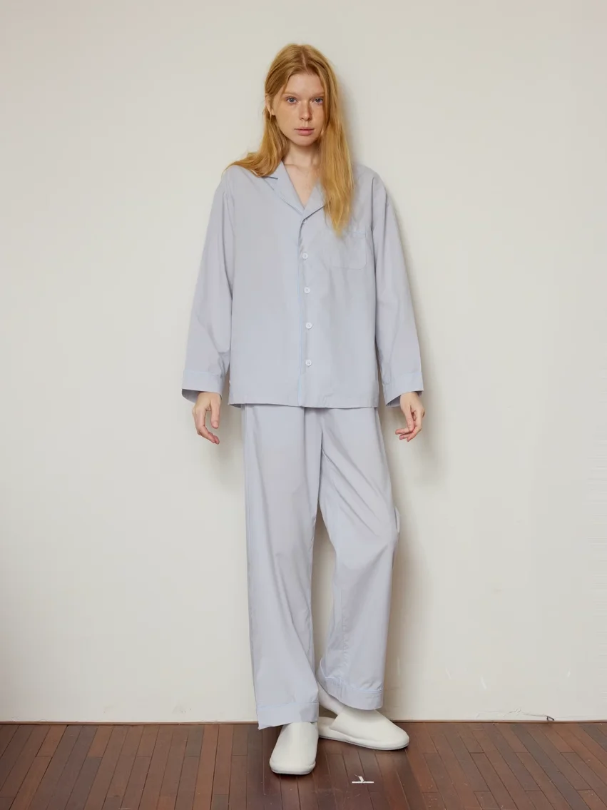 Muabomb Silk Cotton 26 Cool Sensation Women's Sleepwear Set Long Sleeve Long Pants Home Clothes Anti-Static Comfortable Leisu... - AliExpress Women's Sleep & Lounge