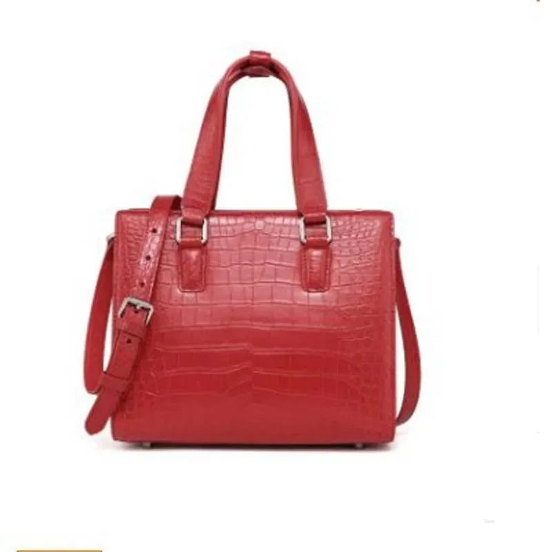 hongzhiyan new crocodile Female bag Pure color women Tote bags crocodile women handbag female - AliExpress Women's Handbags