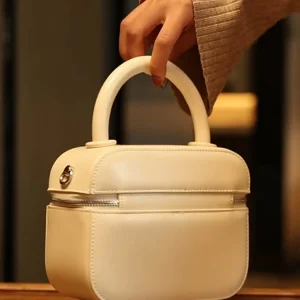 Fashion Simple Unique Box Bag Women Genuine Leather BagHandbag Real Leather Lady Shoulder Crossbody Bag Cute Bag Small - AliExpress Women's Handbags
