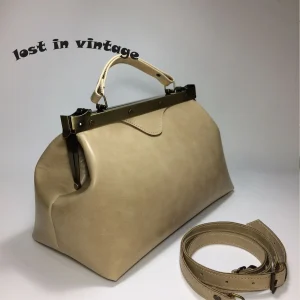 LOST IN VINTAG Artficial leather Bags Luxury handbag Purse Ball Party Clutch Bronze Metal Frame Bag 32x18x16cm - AliExpress Women's Handbags