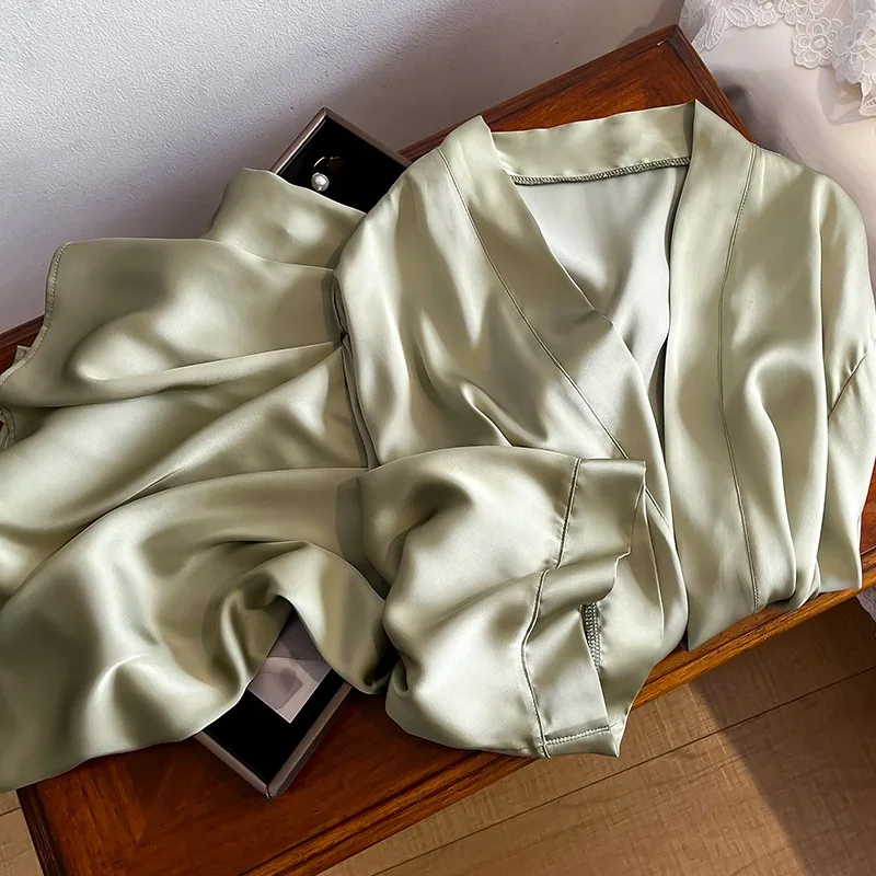 19m/m Heavy Mulberry Silk Nightgown Women Short Loungewear Pajamas Perfect Spring Autumn Sexy Summer Sleepwear thin Nightgown - AliExpress Women's Sleep & Lounge