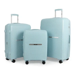 3-Piece ABS Hardside Spinner Luggage Sets Durable Lightweight Suitcase Sets with 3-Digit Combination TSA Lock for Men Women - AliExpress Luggage