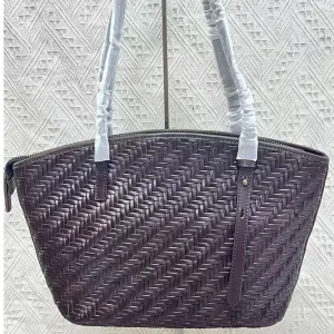 2026 New Fashion Large Capacity Basket Tote Bag Handheld Shoulder Bag Simple Luxury Weaving Design Leather Handbag for Daily Use - AliExpress Women's Handbags