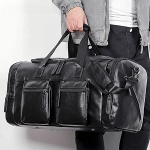 Leather Travel Handbag Large Capaci Men's oulder Bag Faionable Crossbody Bag for ort Busin Trips New Model - AliExpress Travel Bags