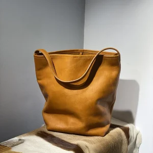Simple casual luxury natural genuine leather women's Tote bag Weekend outdoor daily shoulder bag real cowhide shopping handbag - AliExpress Women's Handbags