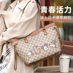Disney Mickey Family Purses and Handbags Tote Bags for Women Large Capacity Kawaii Crossbody Shoulder Bag Anime Case Cute Wallet - AliExpress Travel Accessories