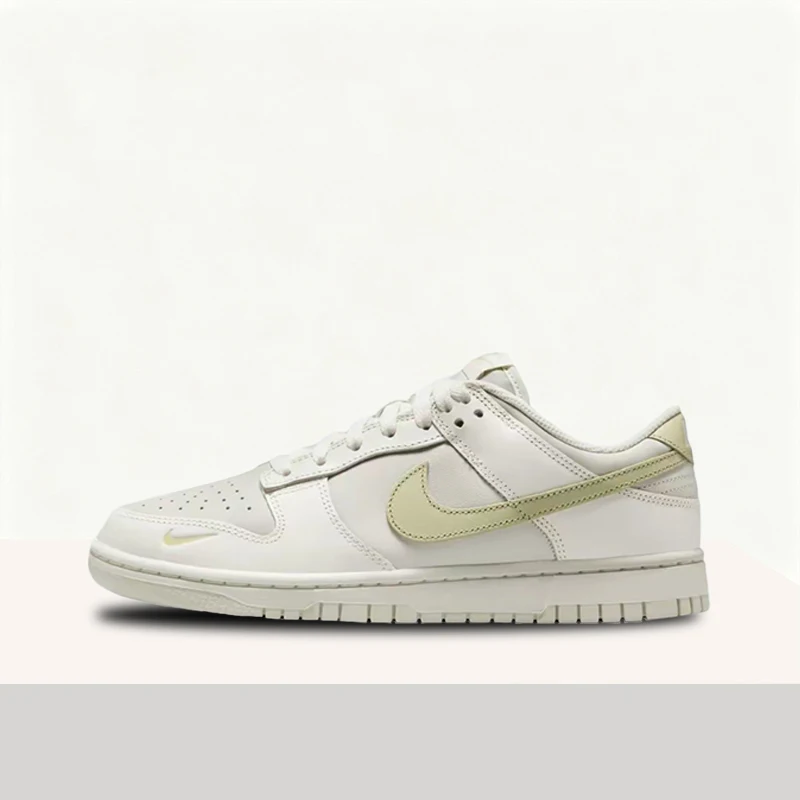 Nike Dunk Low Minimalist Comfortable Commuter Versatile Lightweight Low-Top Sneakers Women's White/Green IB3484-001 - AliExpress Sneakers