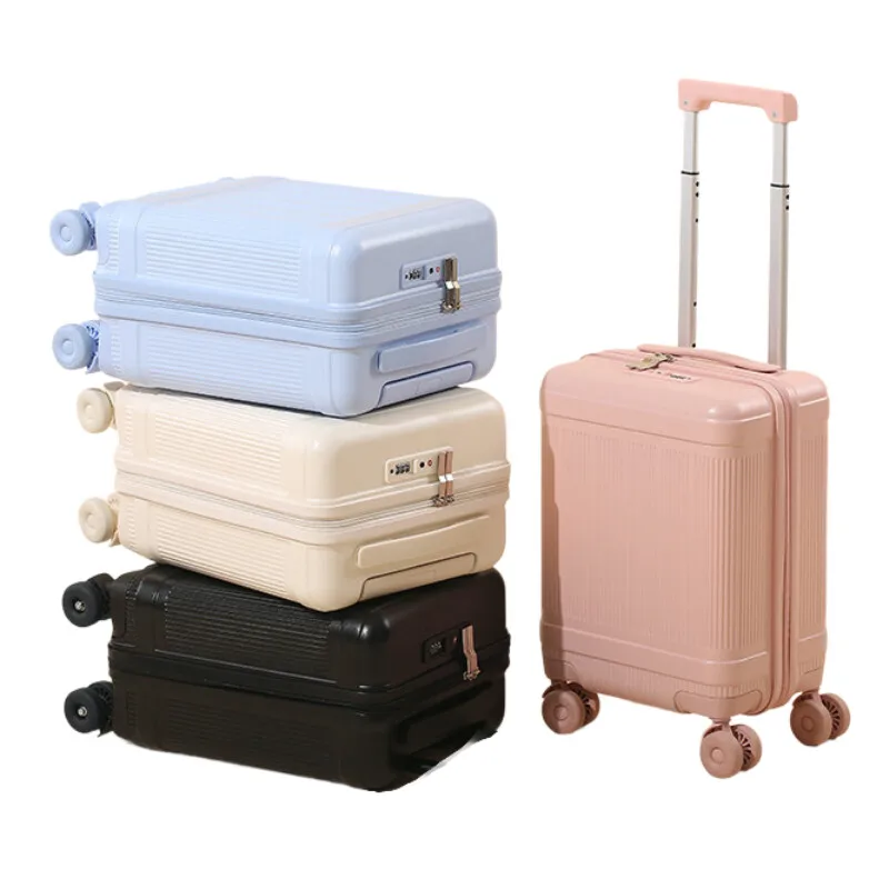 16 Inch Lightweight Carry On Suitcase for Budget Airlines, Women's Cabin Luggage with Removable 360 Wheels & TSA Lock - AliExpress Luggage