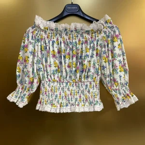 High Quality Silk Cotton Lace Shoulder Cross High Waist Spring Shirt for Women Breathable Comfortable Seven Sleeve Length - AliExpress Shirts & Blouses