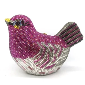 Ladies top design Bridal wedding party women evening party diamonds cute bird full crystal clutches purses - AliExpress Women's Handbags