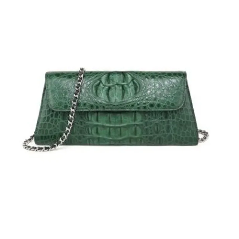 hongzhiyan new crocodile leather women small square bag crocodile skin one shoulder - AliExpress Women's Handbags