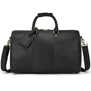 Vintage Men Genuine Leather Travel Bag Travel Tote Big Weekend Bag Man Cowskin Duffle Bag Hand Luggage Male Handbags Large 60cm - AliExpress Travel Bags