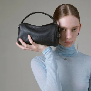 JACD Genuine Leather Boston Bowling Bag Women's 2026 New Single Shoulder Crossbody Bag Small Toast Pillow Bag Handbag - AliExpress Women's Handbags