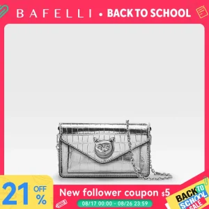 BAFELLI 2026 WOMEN'S BAG NEW MINI PARTY CASUAL CROCODILE LUXURY BRAND DESIGNER CAT FASHION CROSSBODY SHOULDER GENUINE LEATHER - AliExpress Women's Handbags