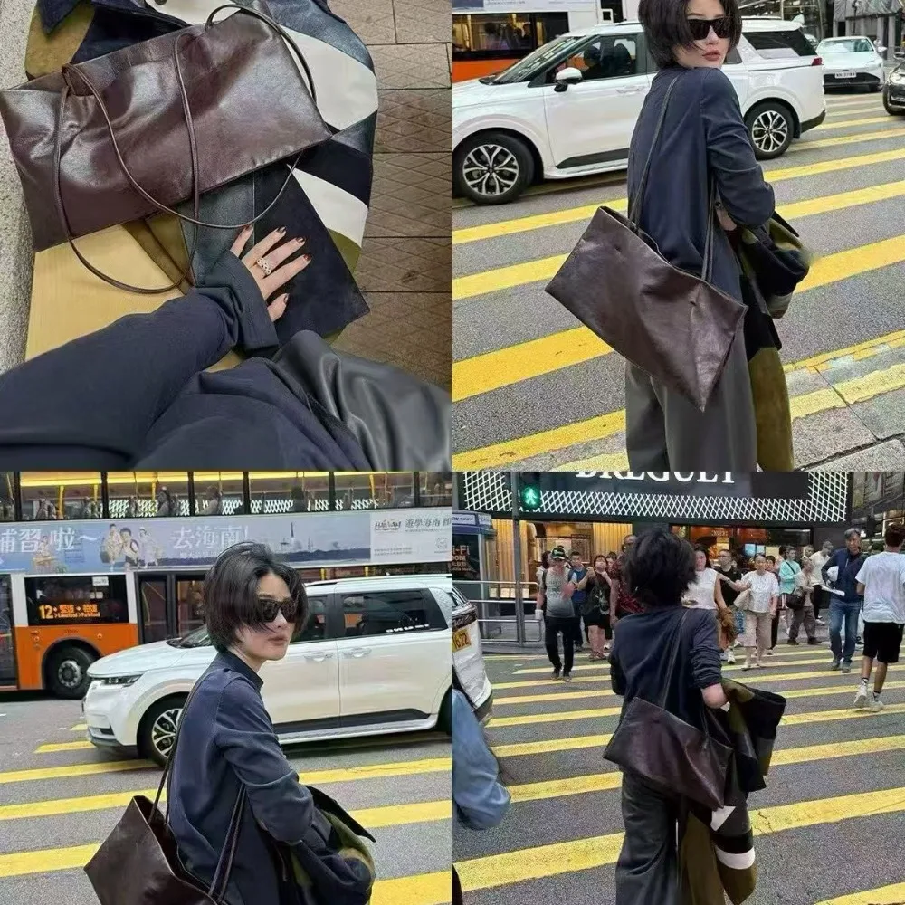 New Classic Long Handbag Three-layer Multi-back Satchel Commuter Bag Texture Versatile Unique Fashion Simple Casual Daily - AliExpress Women's Handbags