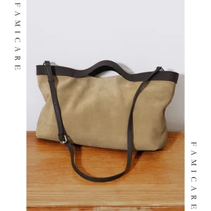 2025 Fall Winter New Suede Leather Tote Bag Unique Vintage Large Capacity Shoulder Crossbody Handheld Bag Durable Women Handbag - AliExpress Women's Handbags