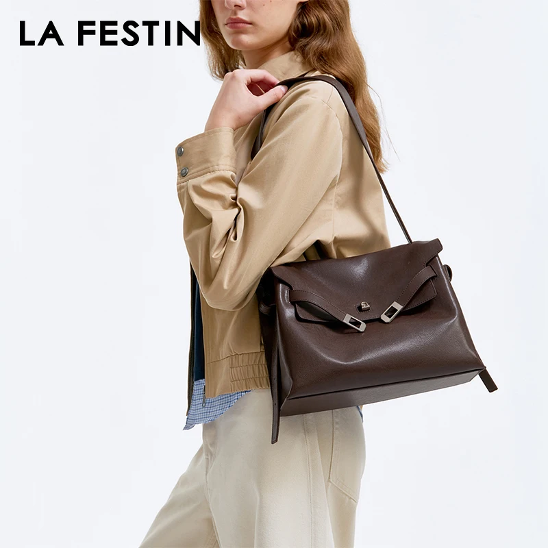 LA FESTIN Original Tote Bag for Women Trend Shoulder Bag Luxury Leather Handbags Large Bag Designer Crossbody Bag Messenger Bag - AliExpress Women's Handbags