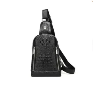 hongzhiya  chest bag  real crocodile leather bag one shoulder cross chest bag leather crocodile leather fashiona - AliExpress Women's Handbags