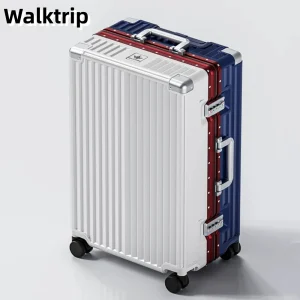 2026 New Luxury Suitcase Hard Shell PC Material Rolling Luggage Aluminum Frame TSA Lock Women Travel Trolley Bag 20/24/26/28inch - AliExpress Luggage