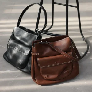 Women Vintage Genuine Leather Large Capacity Single Shoulder Bags Adjustable Handle  Luxury Handbag - AliExpress Women's Handbags