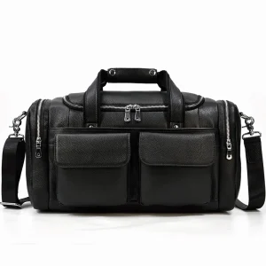Soft Cowhide Leather Handbag Travel Duffle Overnight Tote Large Capacity Luggage Bag For Men Women Travel Shoulder Bag - AliExpress Travel Bags