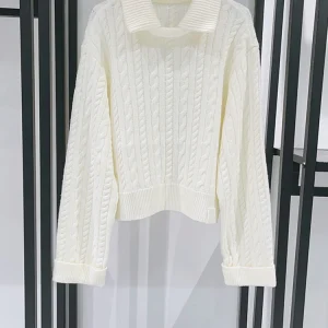 Sweet Knitted Sweater with Cuffed Long Sves And Turtlene Ele Sle for Women Comfortable Fit Premium Fiber Blend - AliExpress Sweaters&Jumpers