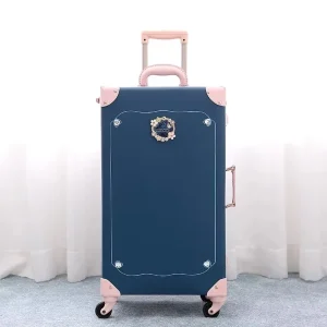 Retro Rolling Luggage Spinner Brand Vintage Leather Trolley Suitcase Women Trolley Travel Bag Men Carry Ons Rolling Luggage - AliExpress Luggage